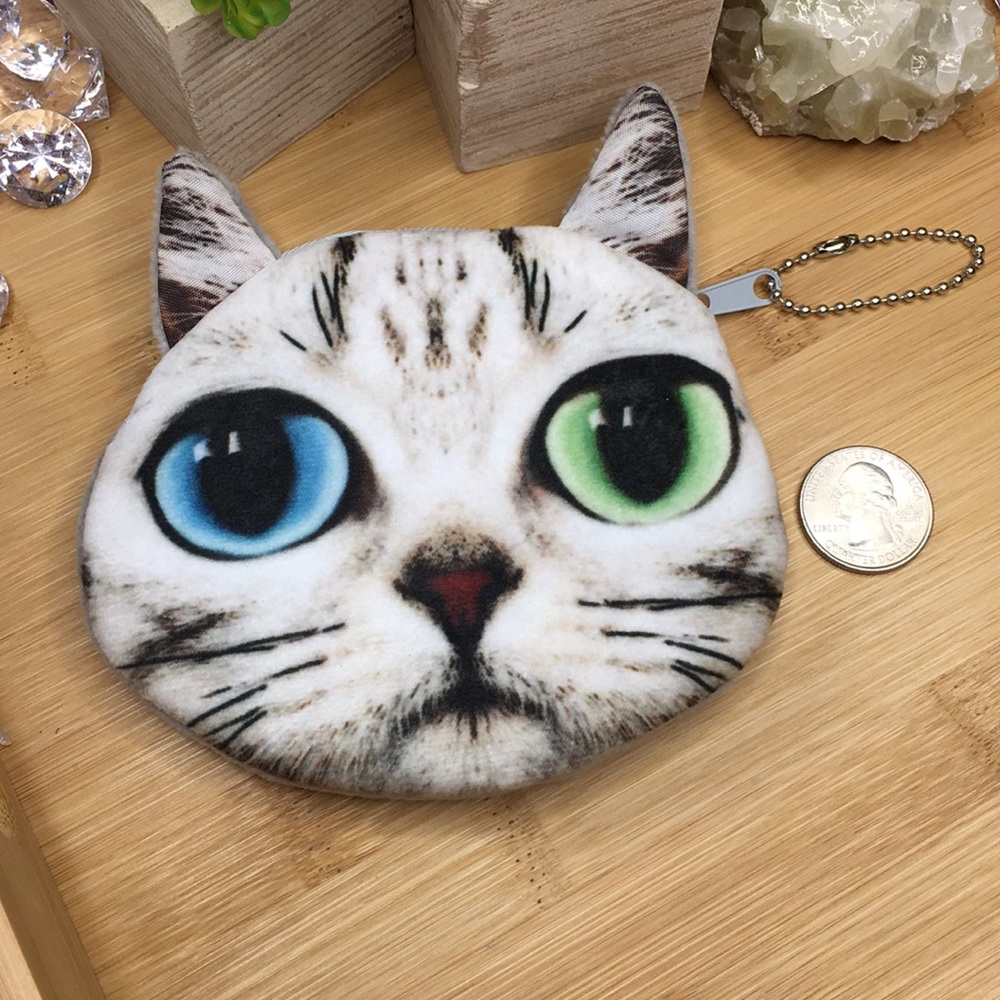 Kitty Cat Coin Purse - Picture 3 of 7